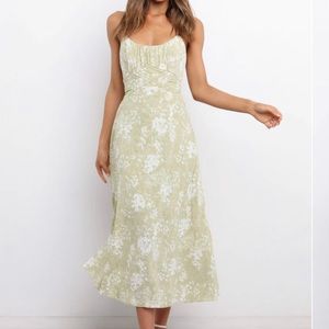 Petal & Pup Emjay Dress — Green Floral